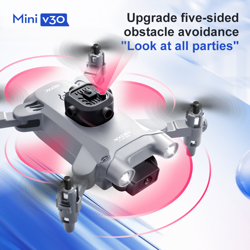 Mini V30 WiFi FPV Drone With 4 - Drone Camera Wide Angle 评论和价格