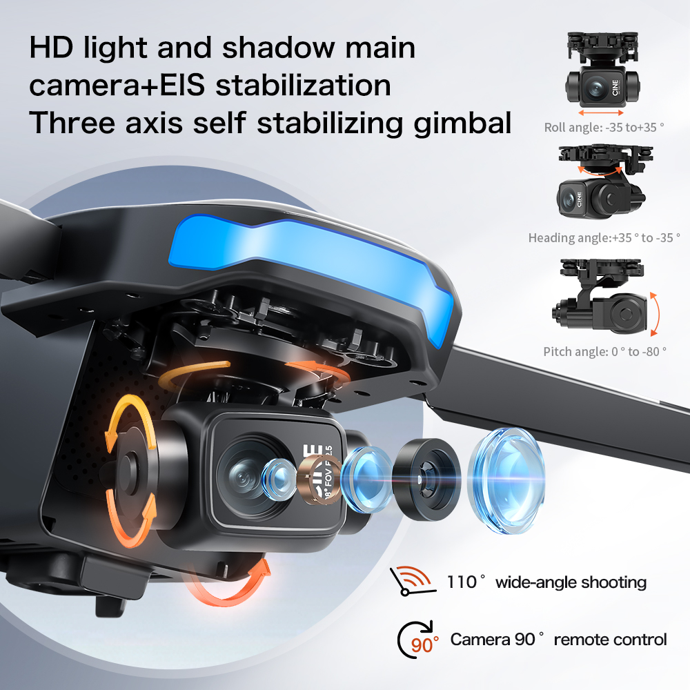S-X1 MAX GPS Drone with 3-Axis - Drone Camera With Gimbal 评论和价格