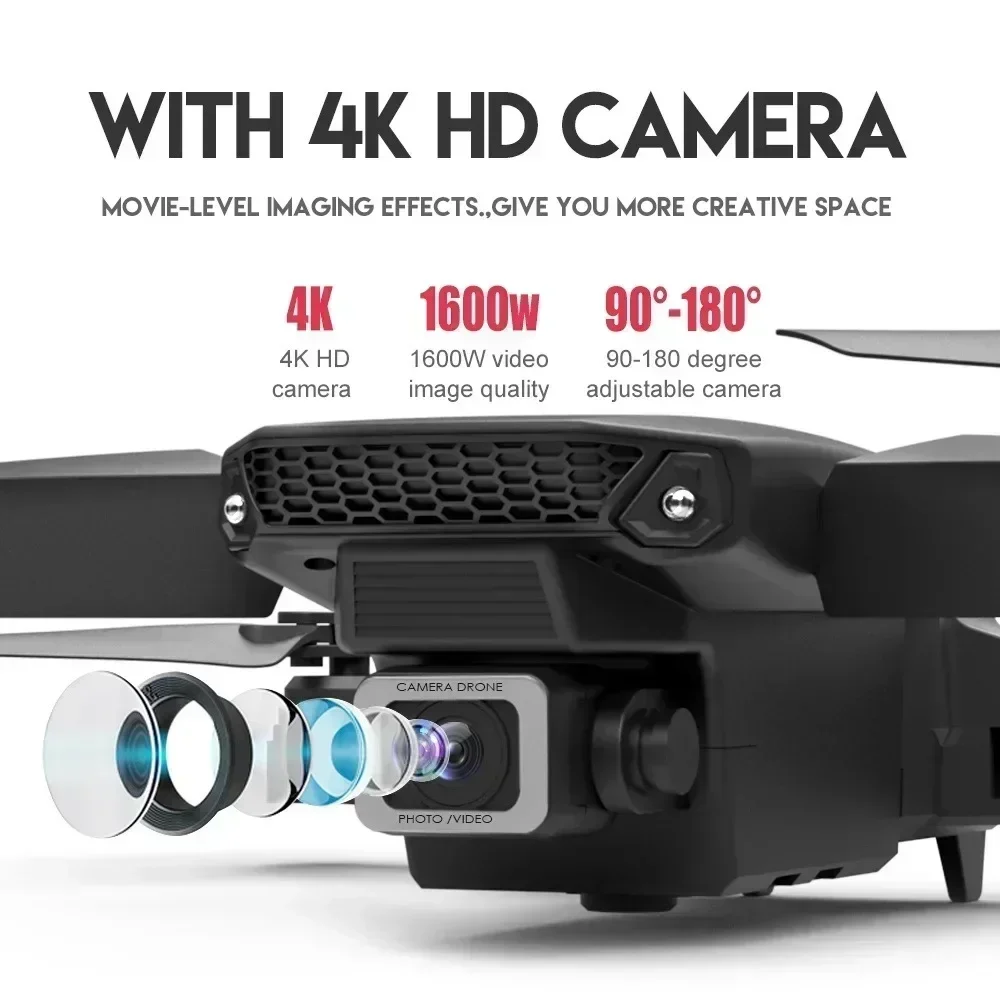 E88 Pro WIFI FPV Drone Wide An - Drone Camera Wide Angle 评论和价格