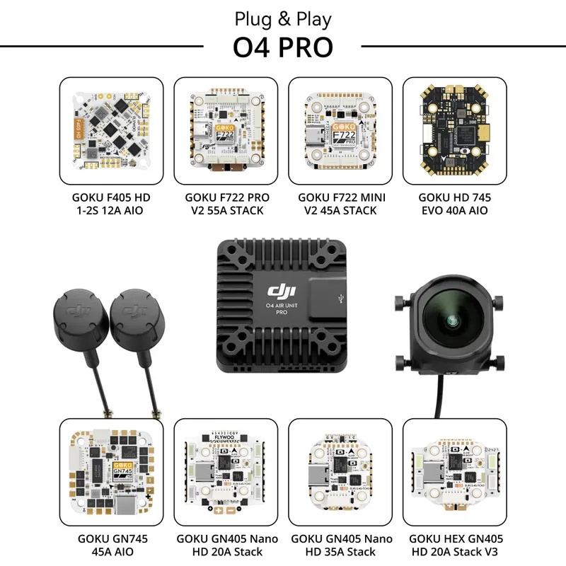 Flywoo GOKU F722 Pro Mini V2 4 - Drone Camera Action 评论和价格