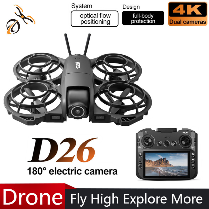 D26 Drone 4K Aerial HD 180° Ca - Drone Camera With Gimbal 评论和价格