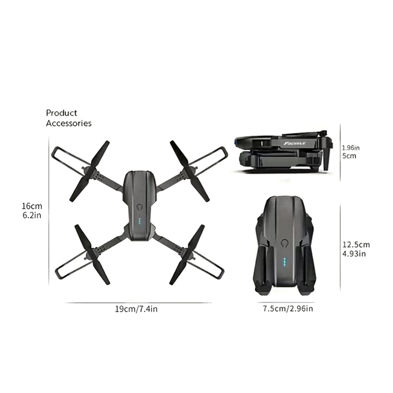 FACEGLE UAV E99 Nova RC Drone  - Drone Camera Hd 评论和价格
