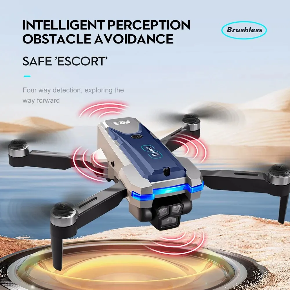 S8S GPS Drone 5G Wifi 8K HD Du - Drone Camera Wide Angle 评论和价格
